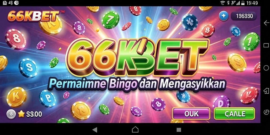 Tampilan gameplay seru di 66KBET dengan aksi Bingo yang mendebarkan.