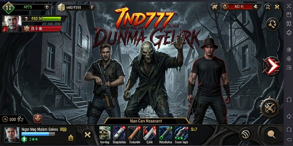 Tangkapan layar gameplay mengungkapkan suasana Horror yang mencekam.