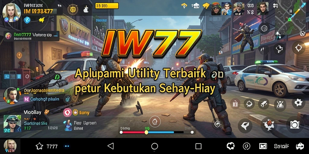 Tampilan antarmuka IW777 yang sederhana dan efisien.