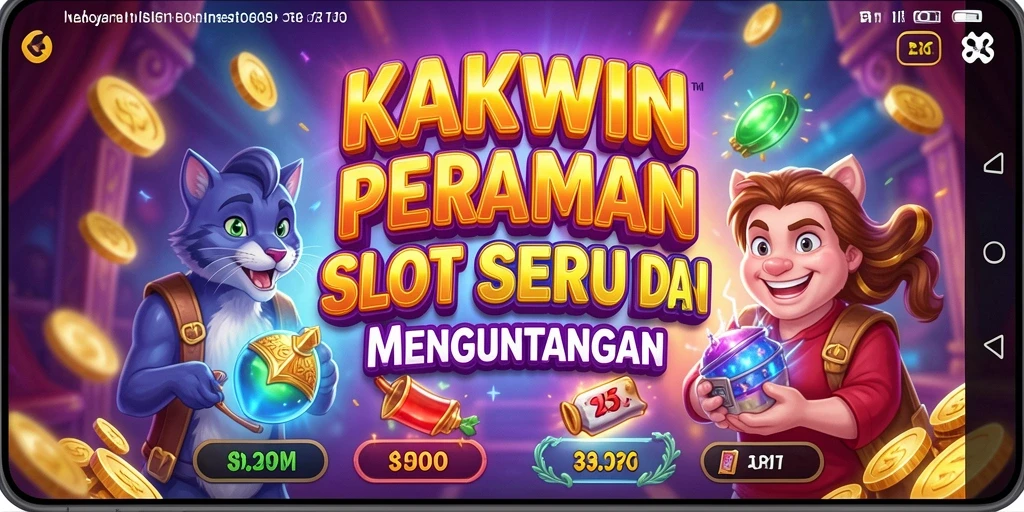 Tampilan gameplay Slot KAKWIN yang seru dan menarik.