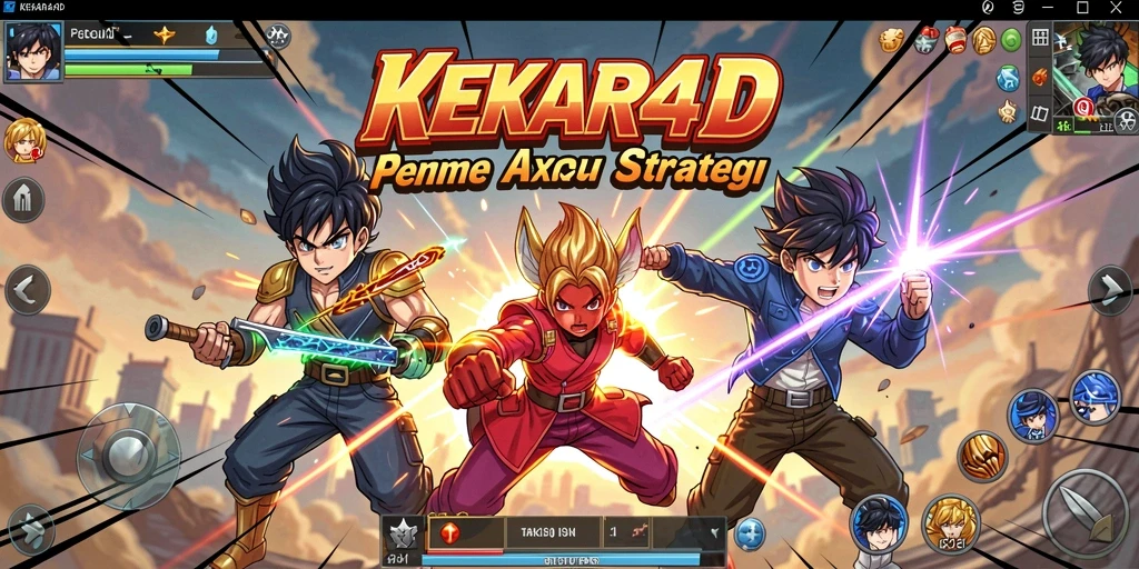 Tampilan gameplay KEKAR4D yang seru dan menarik.