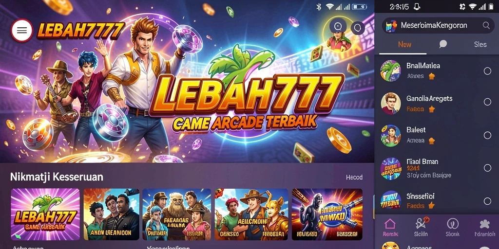Screenshot gameplay LEBAH777 yang menampilkan keseruan permainan Arcade.