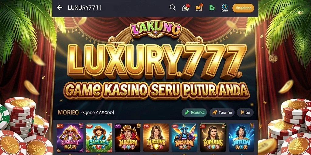Screenshot gameplay LUXURY777 dengan grafis yang menarik.