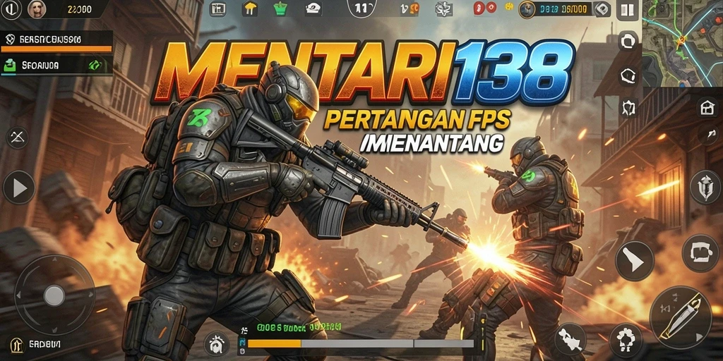 Screenshot gameplay MENTARI138 menunjukkan aksi tembak-menembak yang seru.