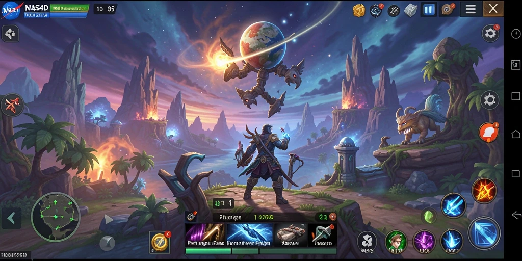 Gameplay menakjubkan di dunia ARPG yang menantang.