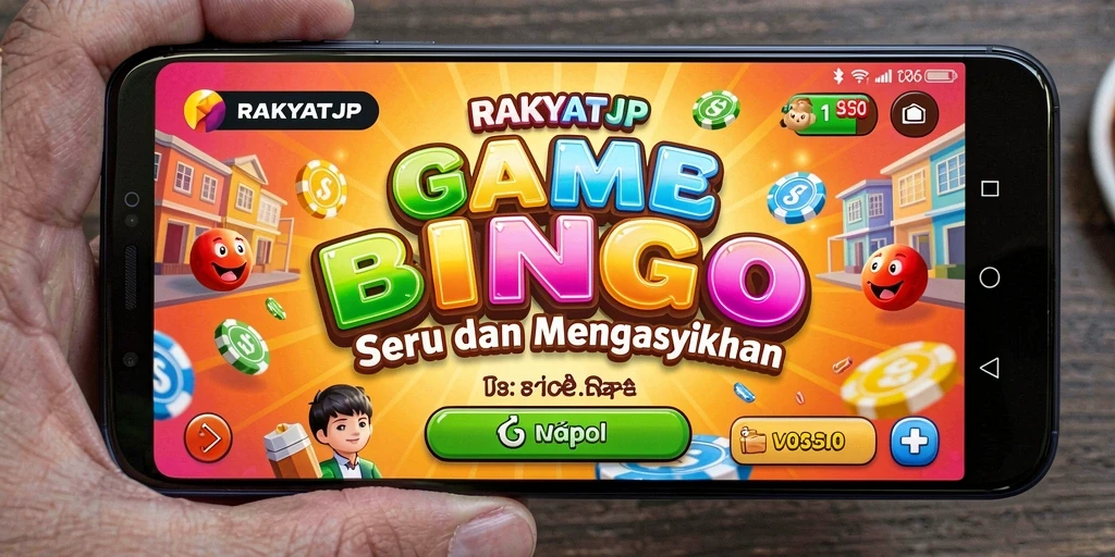 Tampilan gameplay seru dalam RAKYATJP yang memikat.