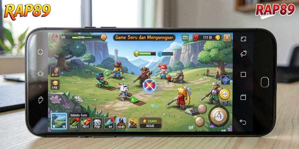 Tampilan grafis menarik dengan gameplay Idle yang mengasyikkan.