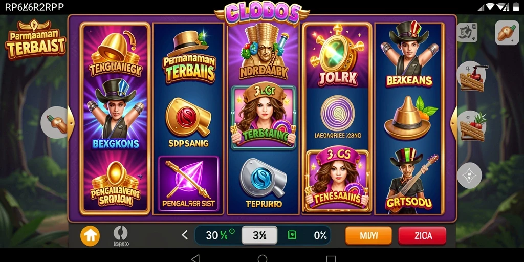 Tampilan gameplay RP62RP yang memikat dan menghibur.