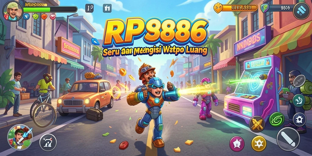 Tampilan gameplay seru dalam RP886 yang menantang setiap pemain.