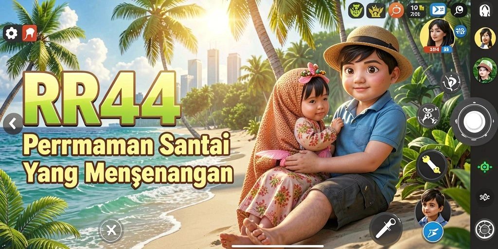 Gameplay menarik RR44 dengan tantangan seru dan grafis cerah.