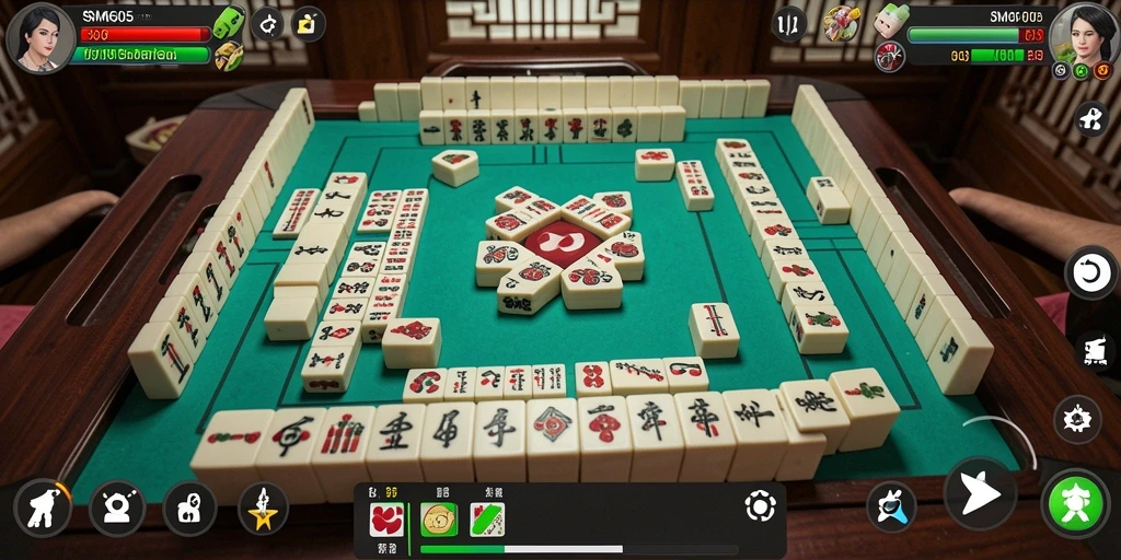 Tampilan gameplay seru dan menantang di SM605.