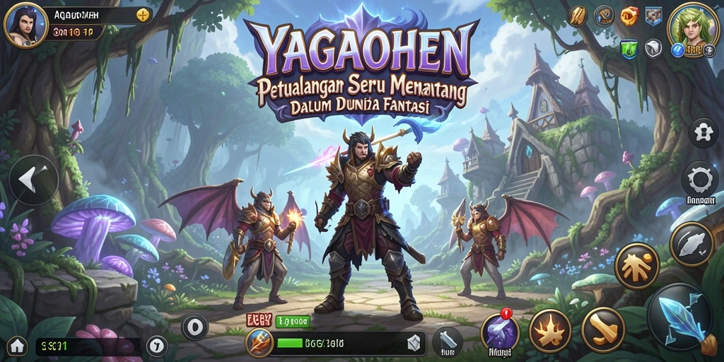Gameplay petualangan menarik di YAGAOHEN yang menantang.